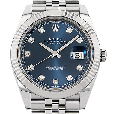 腕時計通販 ロレックス スーパーコピー デイトジャスト 126334G